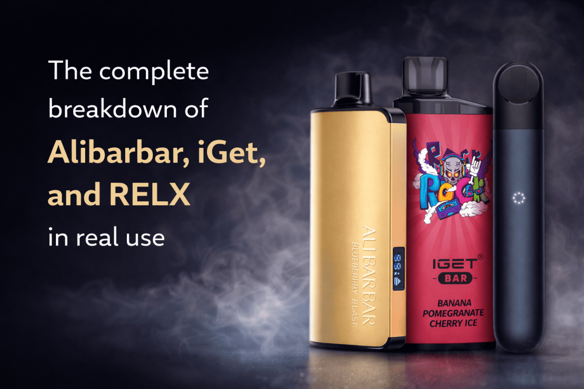 Sophie Sterling, vape reviewer sharing real-world experience with Alibarbar, iGet, and RELX